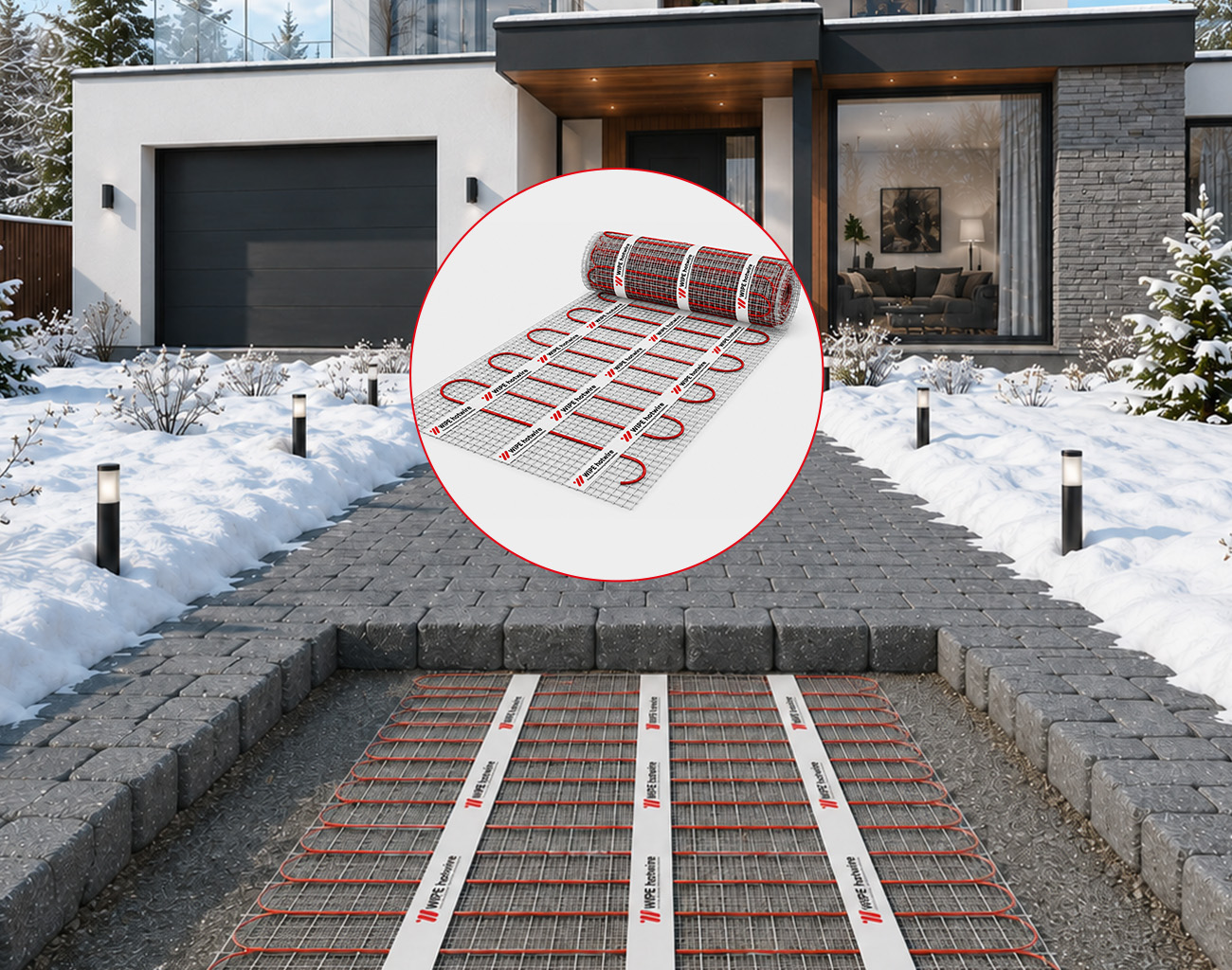 Snow Melting Heating Cable & Mat